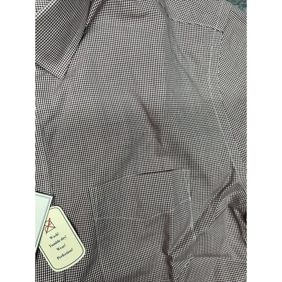 UNTUCKit Gargiulo Shirt Mens S Maroon Button Up Long Sleeve Wrinkle Free New - Picture 4 of 12